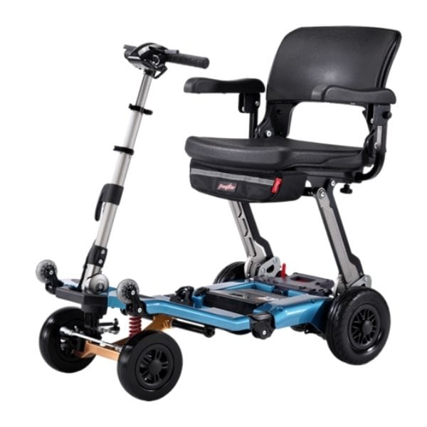 Freerider Luggie Super Plus 4 Folding Mobility Scooter - LUGGIESUPERP41 - Backyard Provider