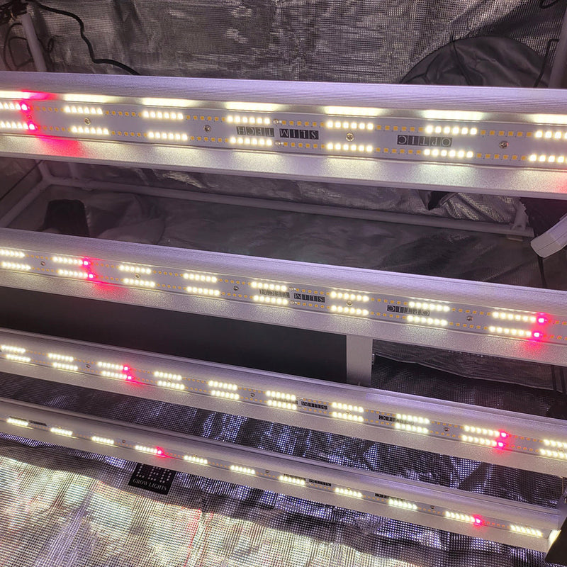 Optic LED Slim 320S Dimmable LED Grow Light 320W 120 Degree 3500K