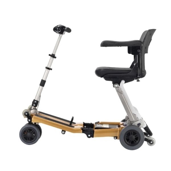 Freerider Luggie Golden Elite Folding Mobility Scooter - LUGGIEGOLDENE1 - Backyard Provider