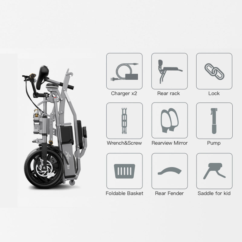 S6 Electric Tricycle - Backyard Provider