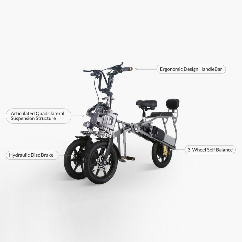 S6 Electric Tricycle - Backyard Provider