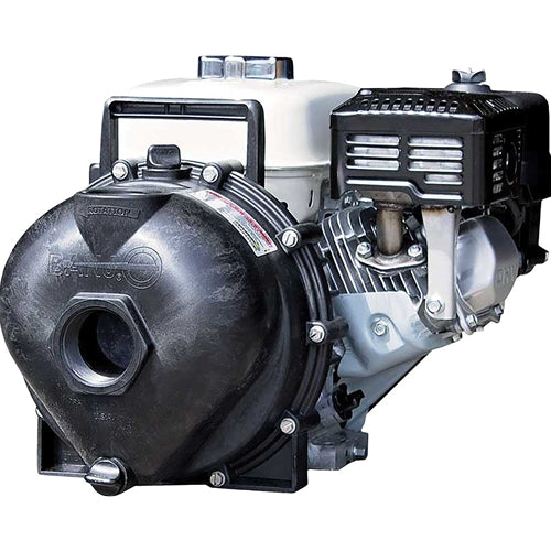 K & M Manufacturing Banjo Transfer Pump with 2in Ports - Honda GX200 Engine - Electric Start