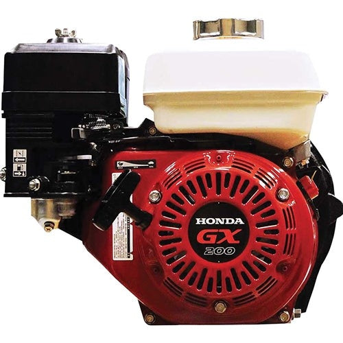 K & M Manufacturing Banjo Cast Iron Transfer Pump with 2in Ports - Honda GX200 Engine - Recoil Start trimmed