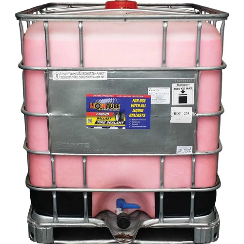 K & M Manufacturing 275 Gallon Tote of LiquiTube® Liquid Ballast Tire Sealant