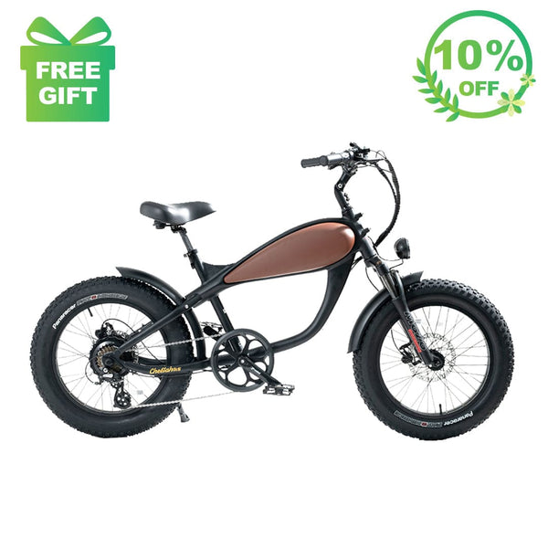 ReviBikes Cheetah Mini 20" Cafe Racer Electric Bike - ePower Go