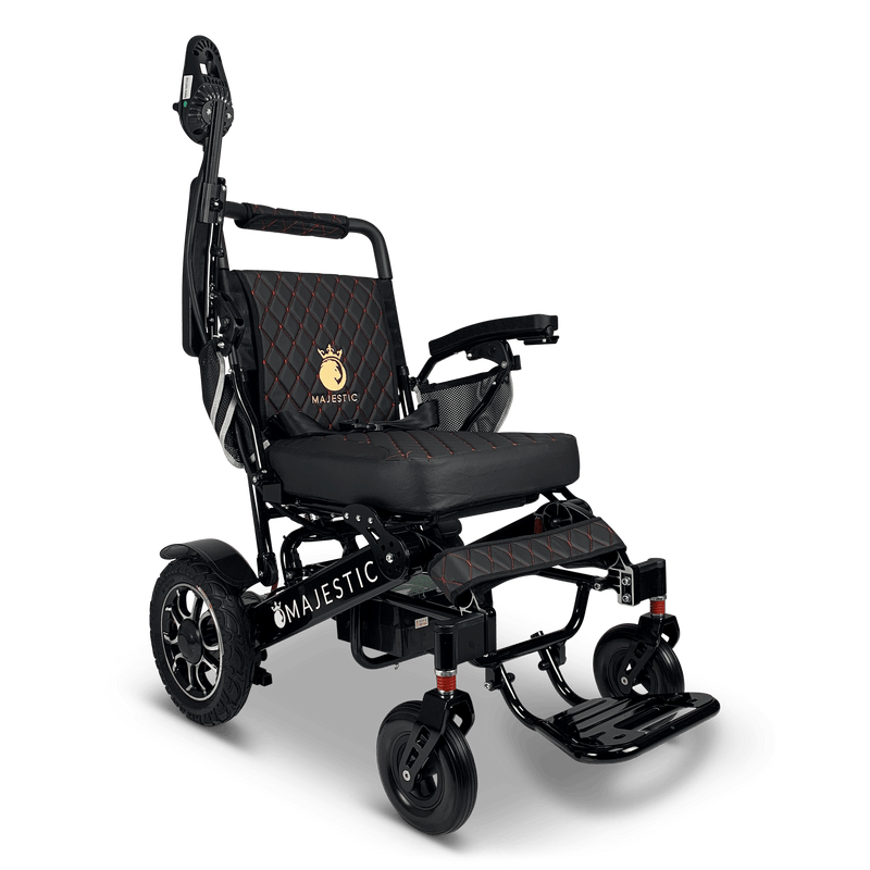 ComfyGo Majestic IQ-7000 Remote Controlled Electric Wheelchair With Optional Auto Fold