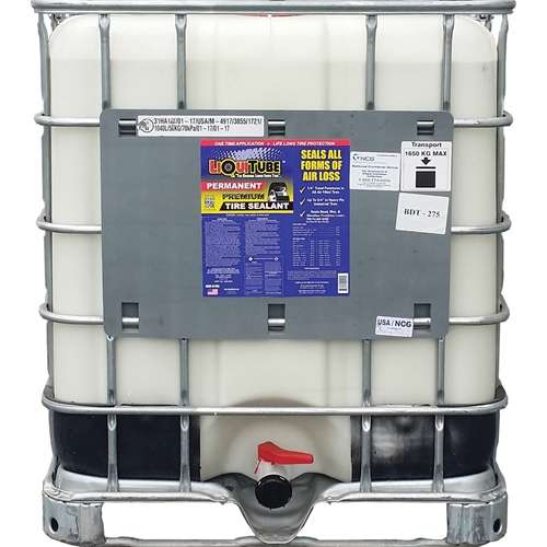 K & M Manufacturing 275 Gallon Tote of LiquiTube® Permanent Premium Tire Sealant