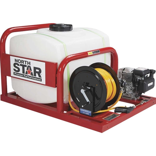 K & M Manufacturing NorthStar Skid Sprayer - 100 Gal & Honda GC 190 Engine