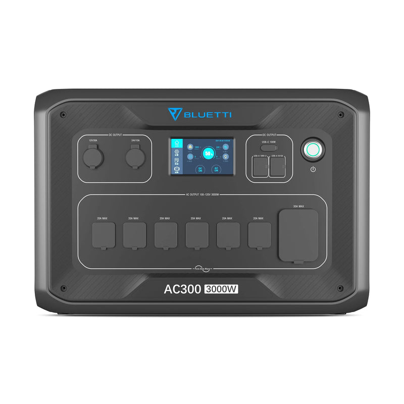 BLUETTI AC300 + 1*B300 | Home Battery Backup - AC300+B300 - Backyard Provider