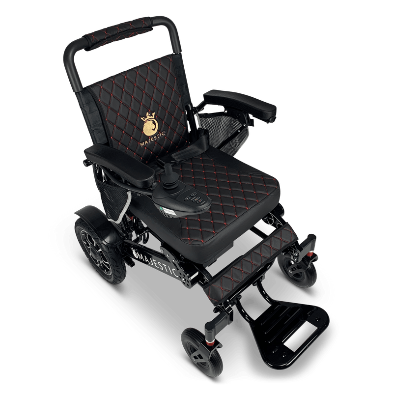 ComfyGo Majestic IQ-7000 Remote Controlled Electric Wheelchair With Optional Auto Fold