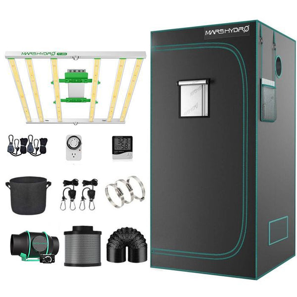 Mars Hydro FC 4800 & 4'x4' Full Grow Tent Kit