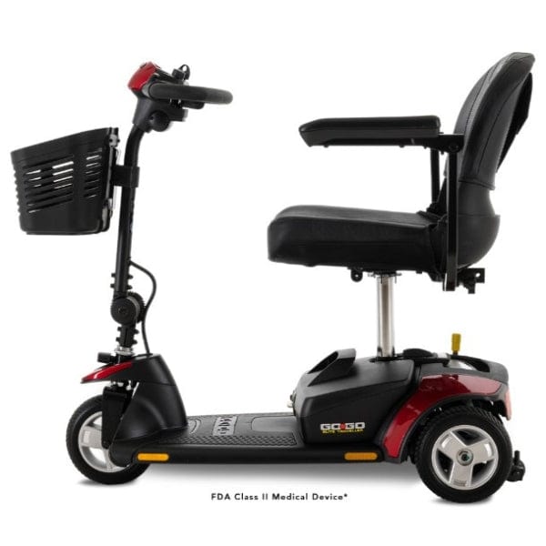 Pride Go-Go Elite Traveller 3-Wheel Scooter SC40E - Backyard Provider