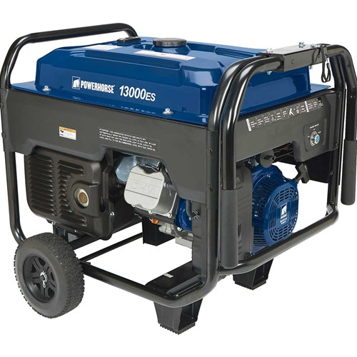 K & M Manufacturing Powerhorse Portable Generator - 13000 Watts & Electric Start