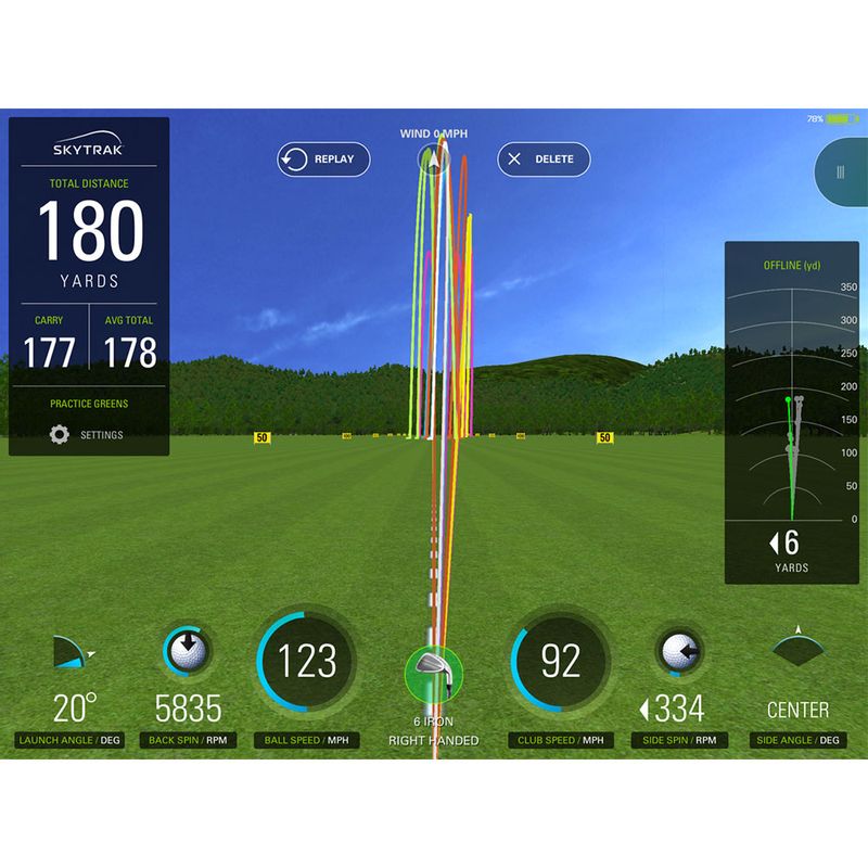 SkyTrak TeeOff Package