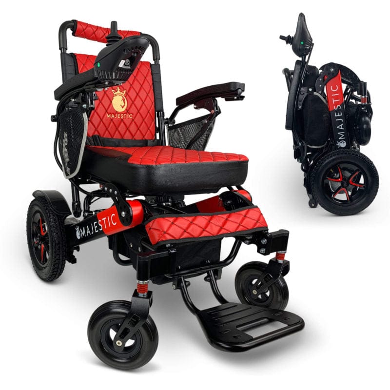 ComfyGo Majestic IQ-7000 Remote Controlled Electric Wheelchair With Optional Auto Fold