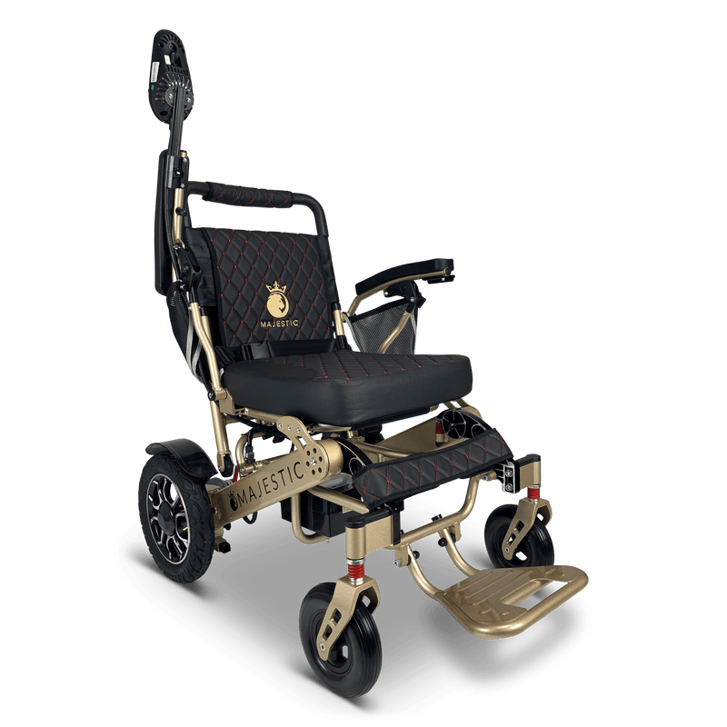 ComfyGo Majestic IQ-7000 Remote Controlled Electric Wheelchair With Optional Auto Fold