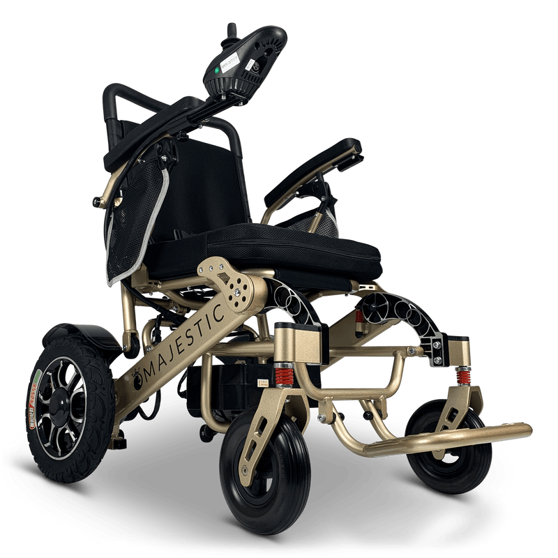 ComfyGo Majestic IQ-7000 Remote Controlled Electric Wheelchair With Optional Auto Fold