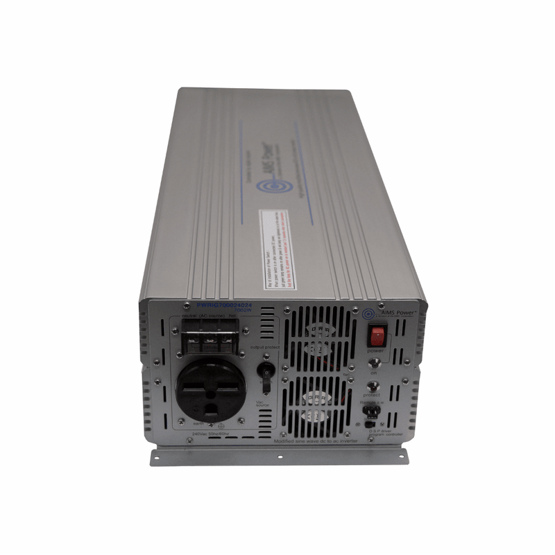 Aims Power 7000 Watt 48V Modified Sine Power Inverter - Industrial Grade