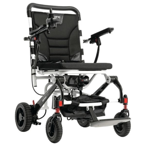 Pride Jazzy Carbon Travel Lite Power Chair - JCARBONBK1001 - Backyard Provider