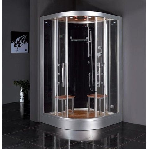 Platinum DZ962 Steam Shower - DZ962F8 BLACK