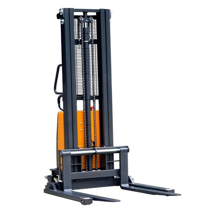 EKKO Semi-Electric Straddle Stacker - 119" Height - 3300 lbs Capacity - EA15B