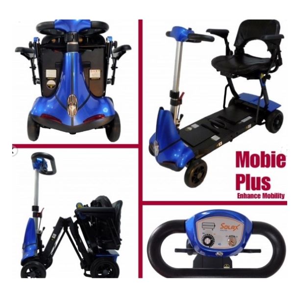 Enhance Mobility Mobie Plus 4 Wheel Scooter S2043 - Backyard Provider