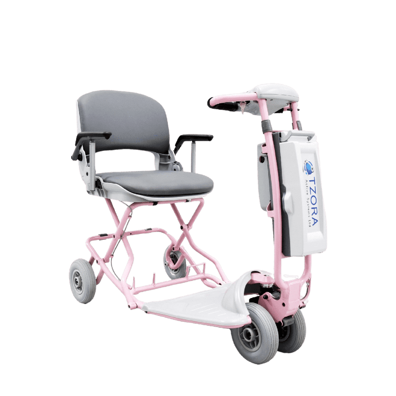 Tzora Feather Portable Lightweight Folding Mobility Scooter - Backyard Provider