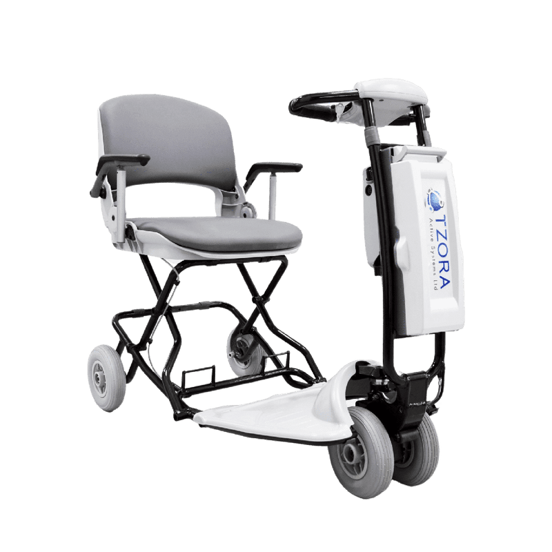 Tzora Feather Portable Lightweight Folding Mobility Scooter - Backyard Provider