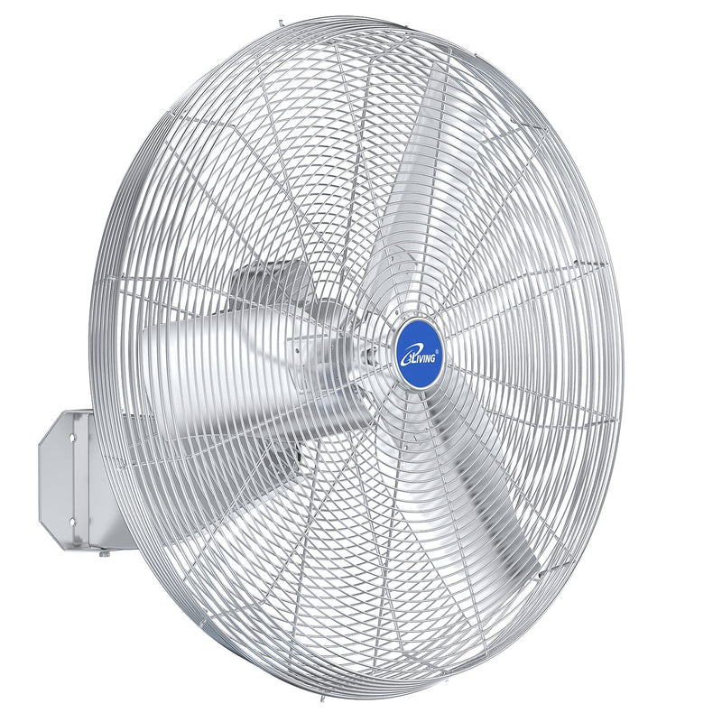 ILG8WD24-1W - iLIVING 24" Wall Mounted Washdown Fan, 7200 CFM, 1/4 HP, Single Phase 115/230V