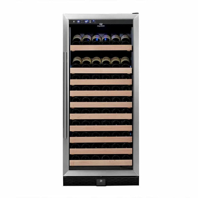 Kings Bottle 100 Bottle Kitchen Wine Refrigerator Freestanding KBU100WX