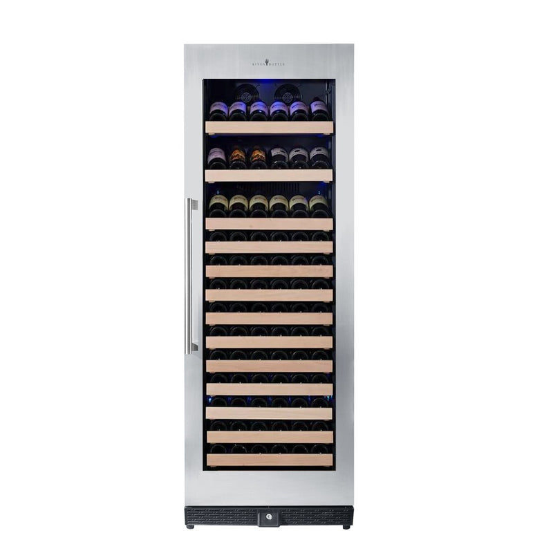 KingsBottle KBU170WX Single Zone 166 Bottle Wine Cooler