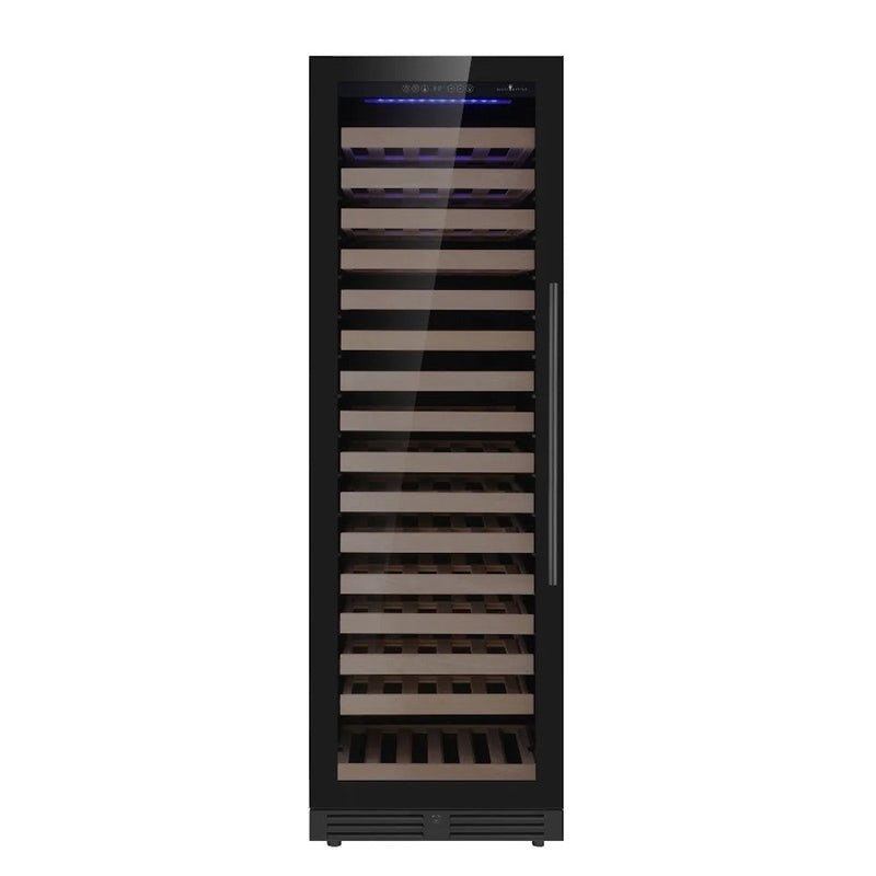 KingsBottle KBU425DX 24 Inch Upright Low-E Glass Door Dual Zone Large Wine Cooler