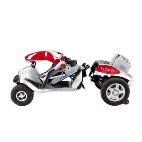 Tzora Titan 4 Hummer XL Folding 4-Wheel Mobility Scooter ES0026