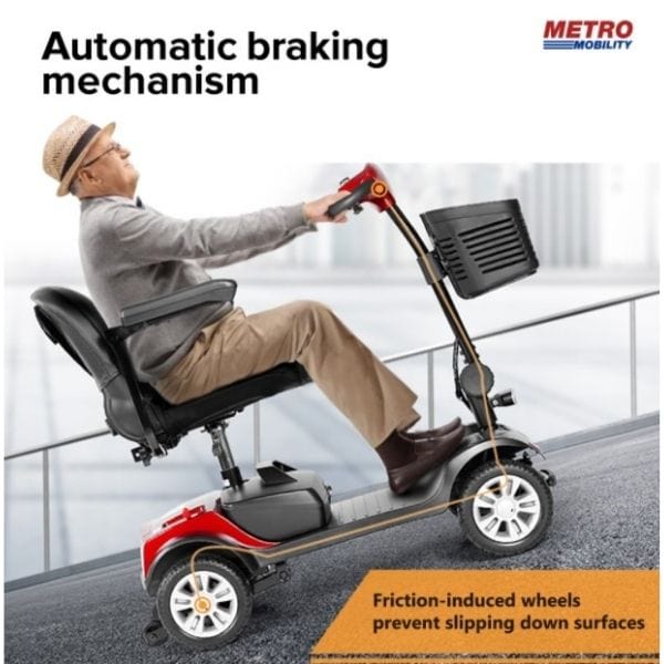 Metro Mobility M1 Portal 4-Wheel Mobility Scooter - Backyard Provider