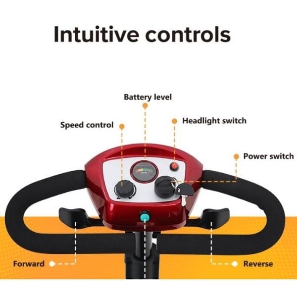 Metro Mobility M1 Portal 4-Wheel Mobility Scooter - Backyard Provider