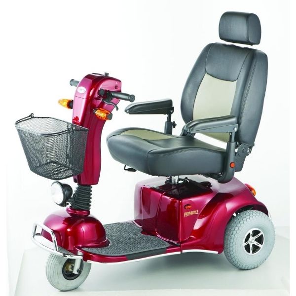 Merits Health S331 Pioneer 9 DLX 3 Wheel Bariatric Scooter - Backyard Provider