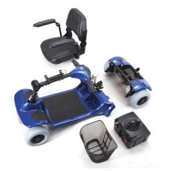 Merits Health S549 Mini-Coupe 4 Wheel Scooter