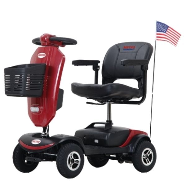 Metro Mobility Patriot 4-Wheel Mobility Scooter - Backyard Provider