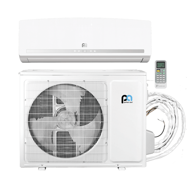 Perfect Aire DIY 18,000 BTU 23.3 SEER Quick Connect Ductless Mini-Split Heat Pump w/ WiFi - 230V - Backyard Provider