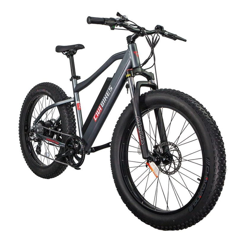 Revi Bikes Predator Electric Mountain Bike 48V 500W - PREDATOR-BLK - ePower Go