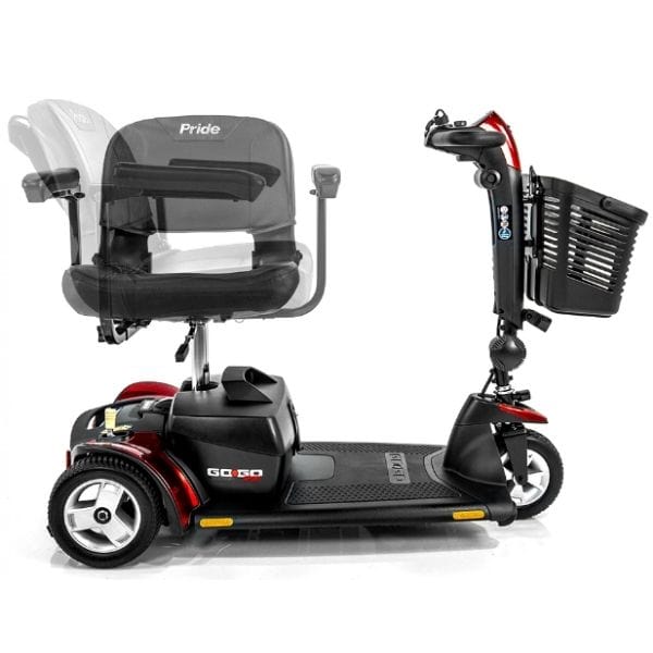 Pride Go-Go Sport 3-Wheel Travel Scooter S73 - Backyard Provider