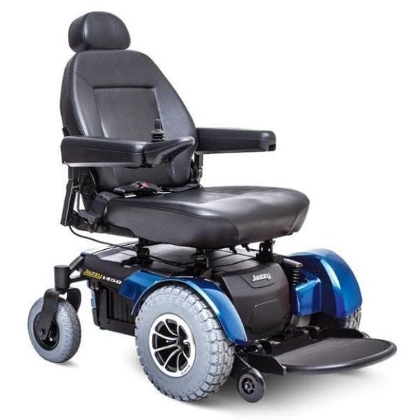 Pride Jazzy 1450 Heavy Duty Power Chair - JAZZY1450 - Backyard Provider