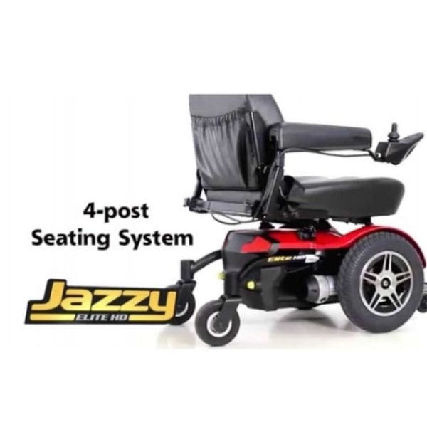 Pride Jazzy Elite HD Front Wheel Power Chair ELITE HD - Backyard Provider