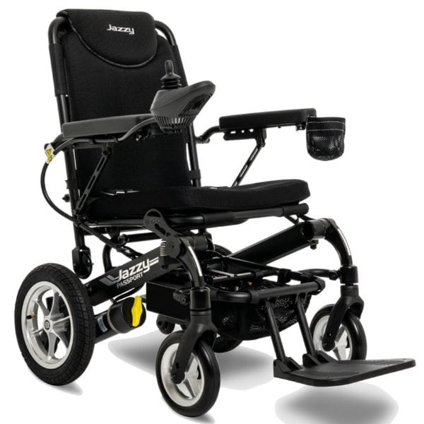 Pride Jazzy Passport Folding Power Chair JZPASS - Backyard Provider