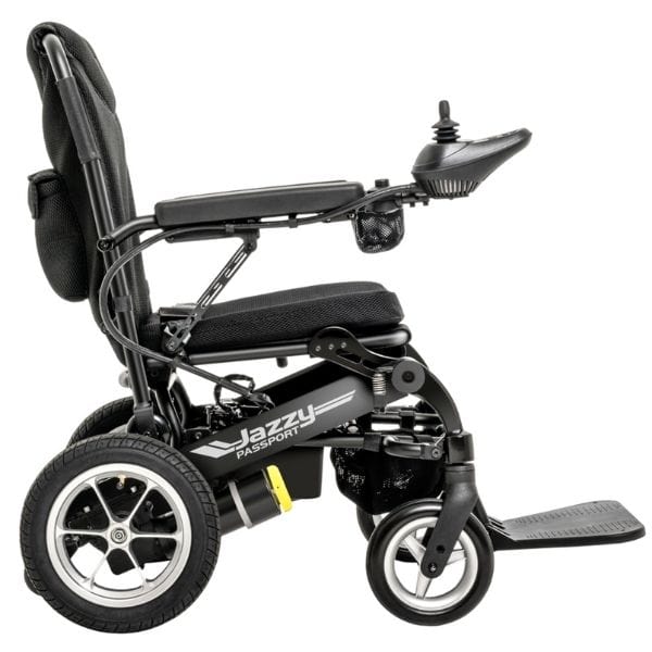 Pride Jazzy Passport Folding Power Chair JZPASS - Backyard Provider