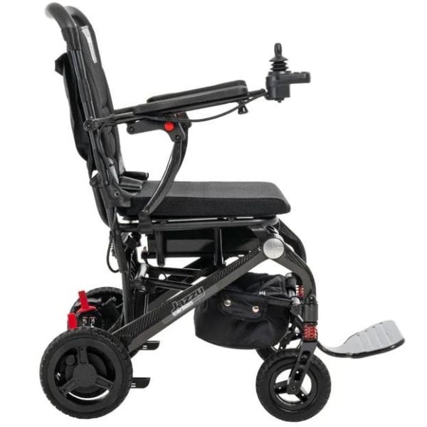 Pride Jazzy Carbon Travel Lite Power Chair - JCARBONBK1001 - Backyard Provider