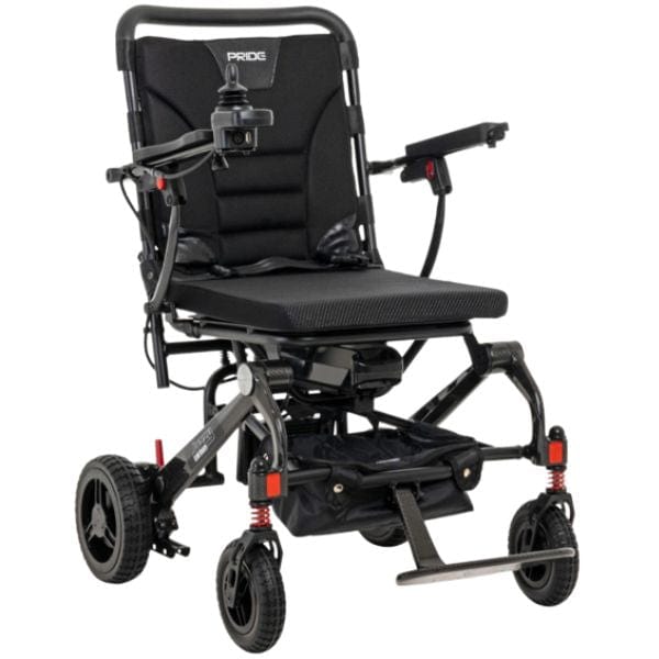 Pride Jazzy Carbon Travel Lite Power Chair - JCARBONBK1001 - Backyard Provider