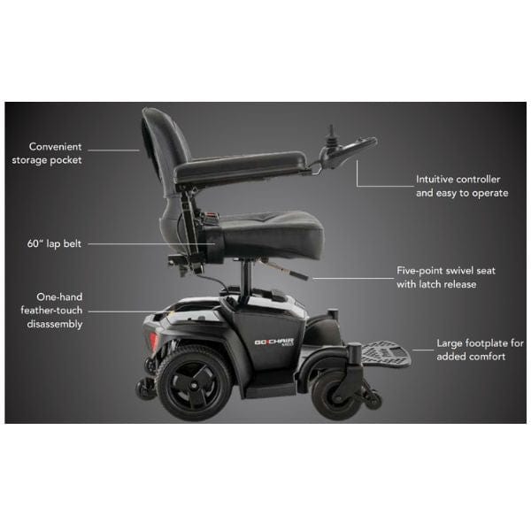 Pride Mobility Portable Power Chair - Go-Chair MED - Backyard Provider