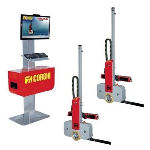 Corghi REMO Compact Wheel Alignment System - Backyard Provider