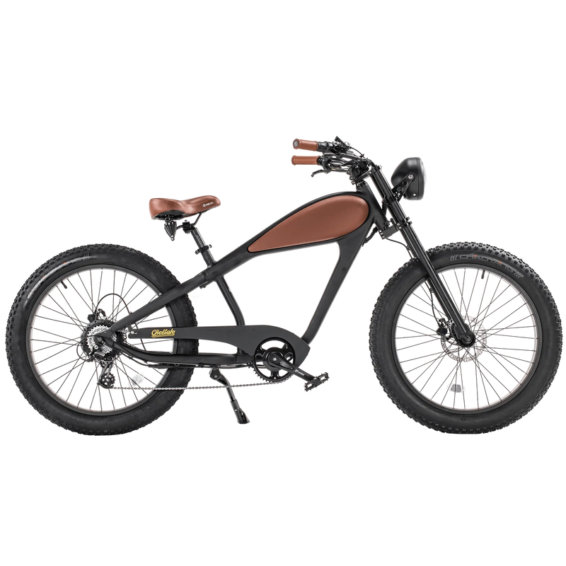 ReviBikes Classic Cheetah BAFANG 750W Motor Café Racer Electric Cruiser Bike - ePower Go